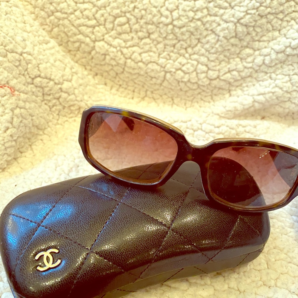 Chanel Tortoise shell sunglasses